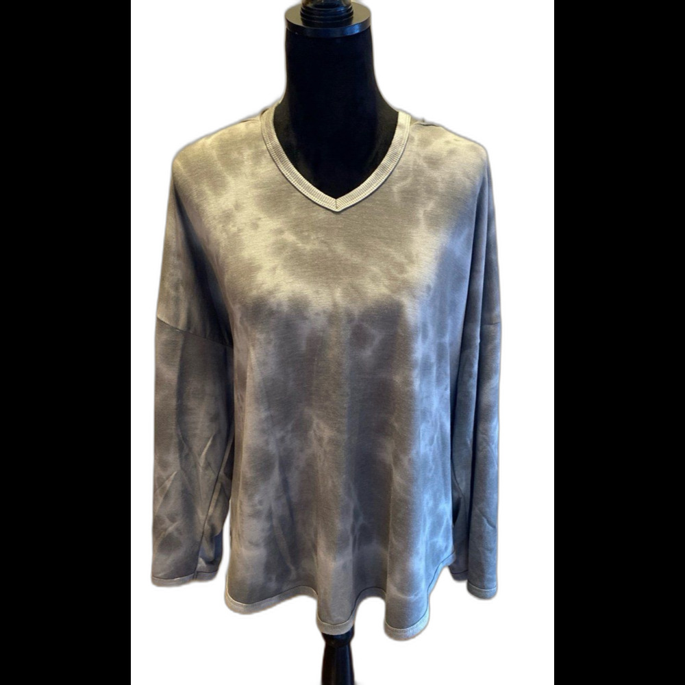 Cupio  Tie Dye Sage‎ Green Shirt Hoodie Womens Size 3X Super Soft Comfortable
